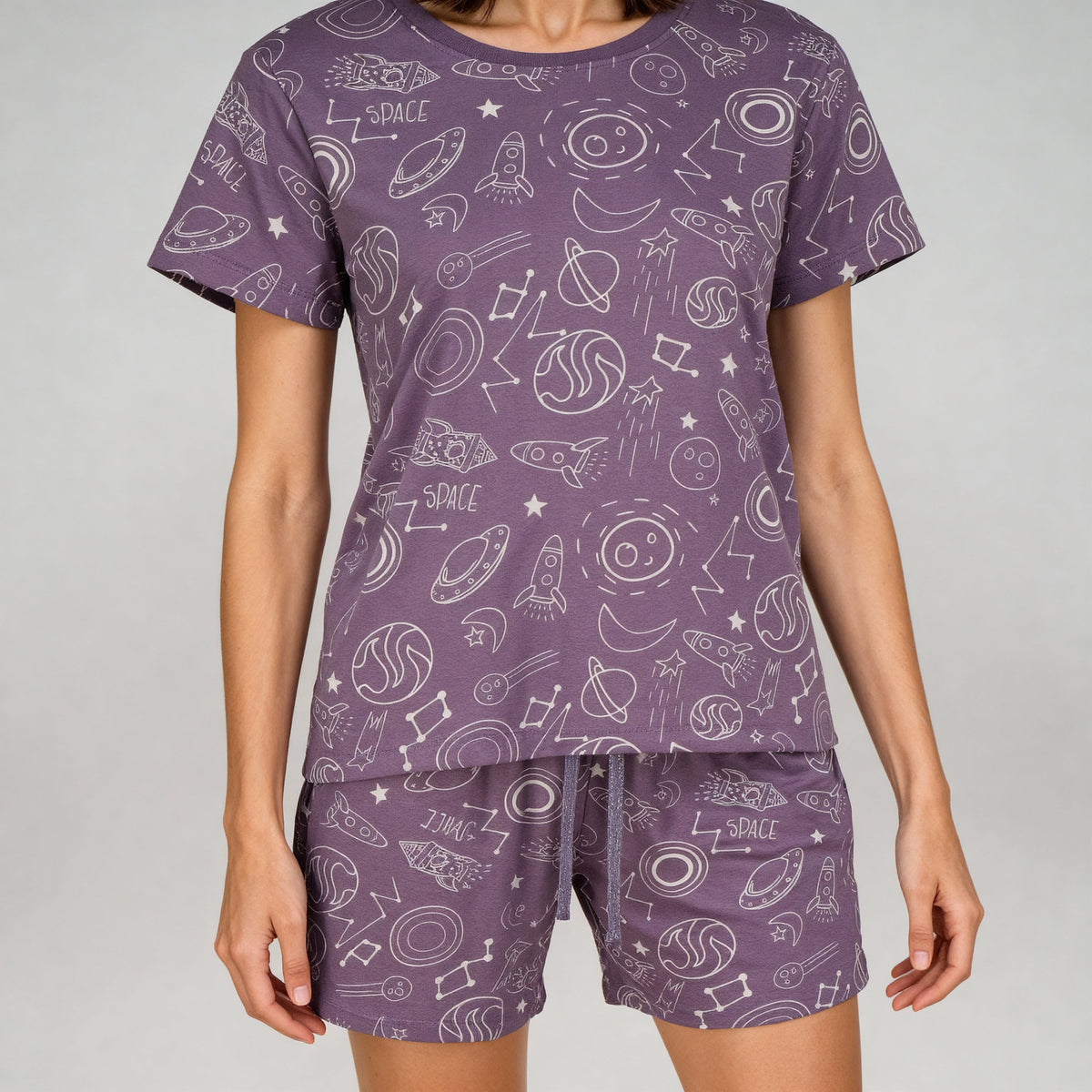 Cotton Printed Lounge T-Shirt