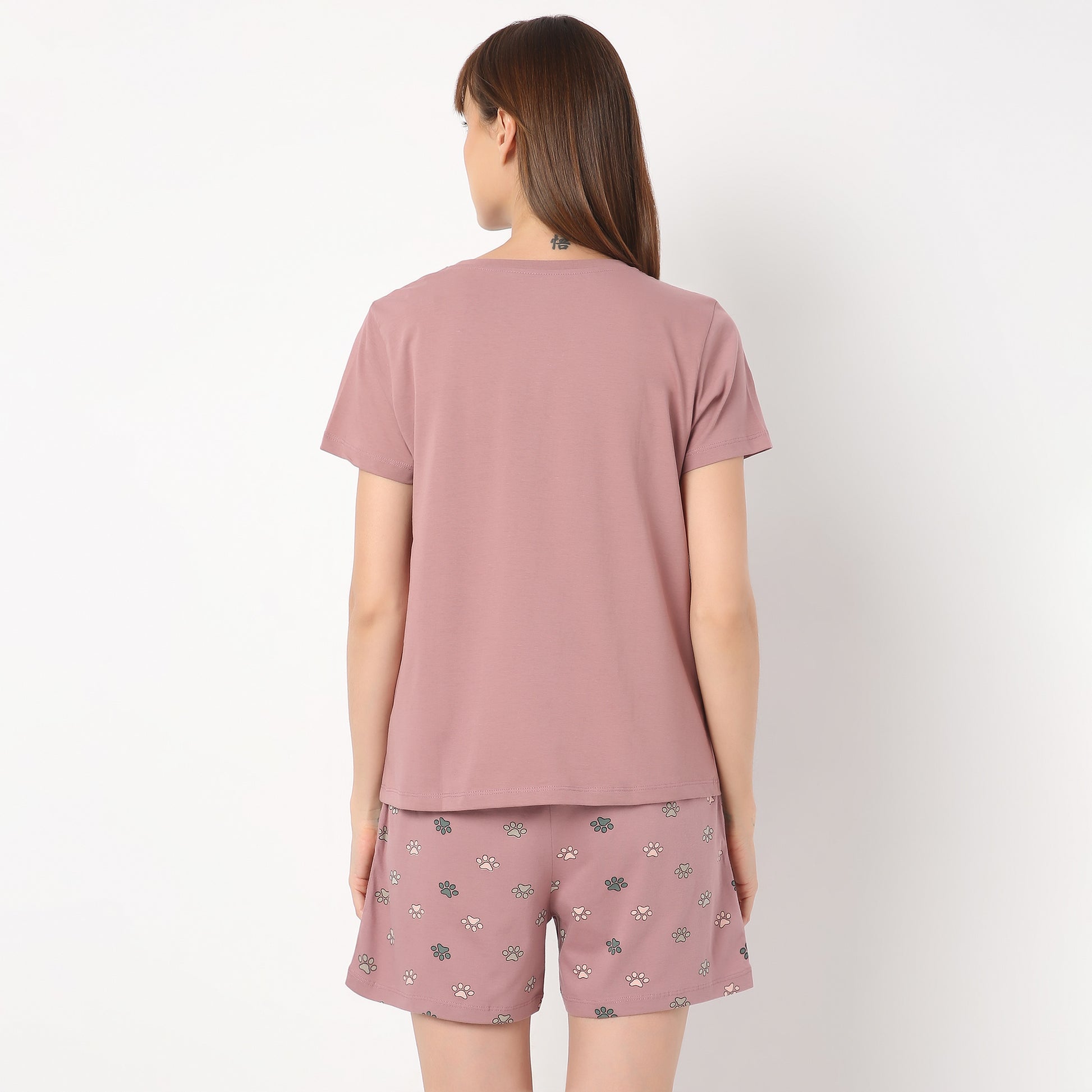 Regular Fit Printed Crew Neck T-Shirt