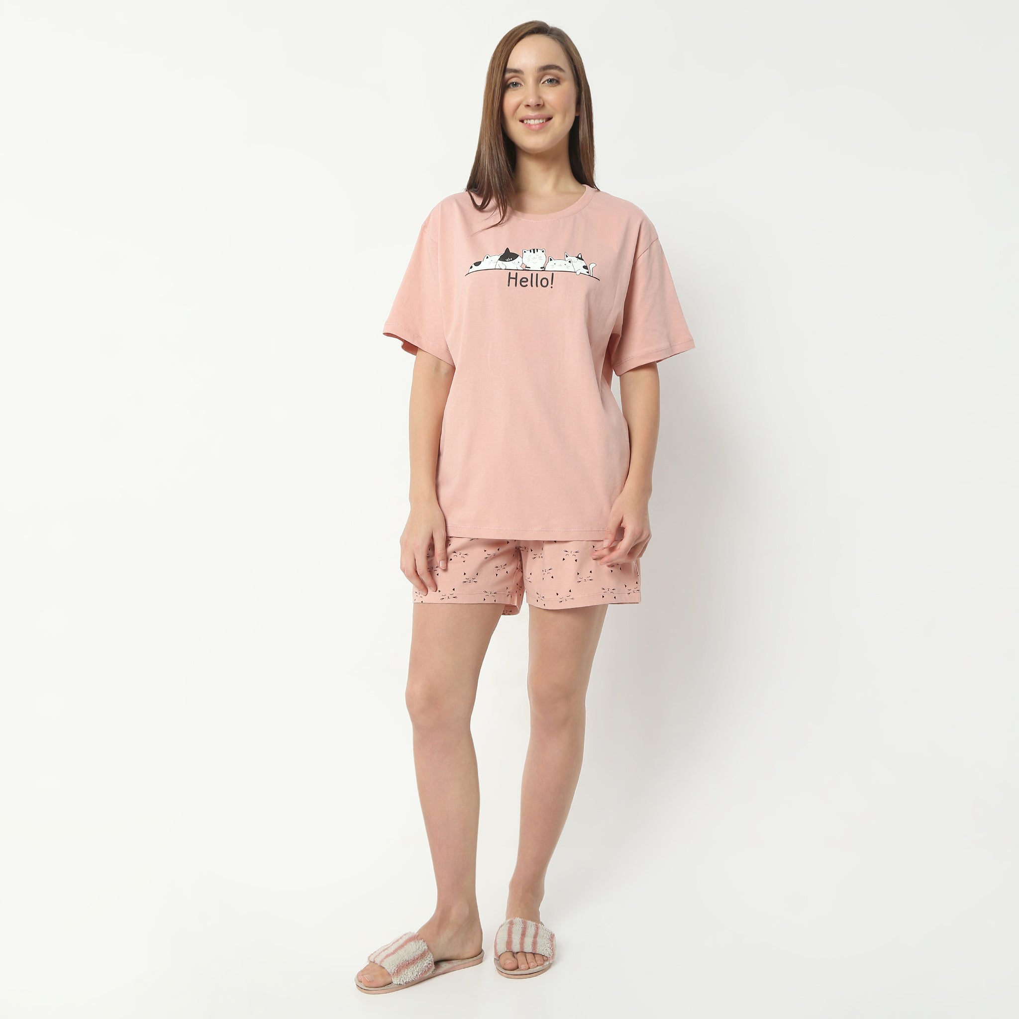 Regular Fit Printed Crew Neck Regular Length T-Shirt