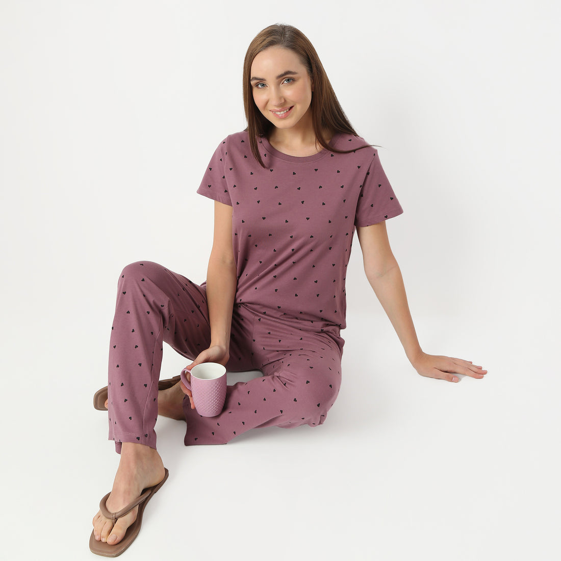 Regular Fit Printed Round Neck Regular Length T-Shirt