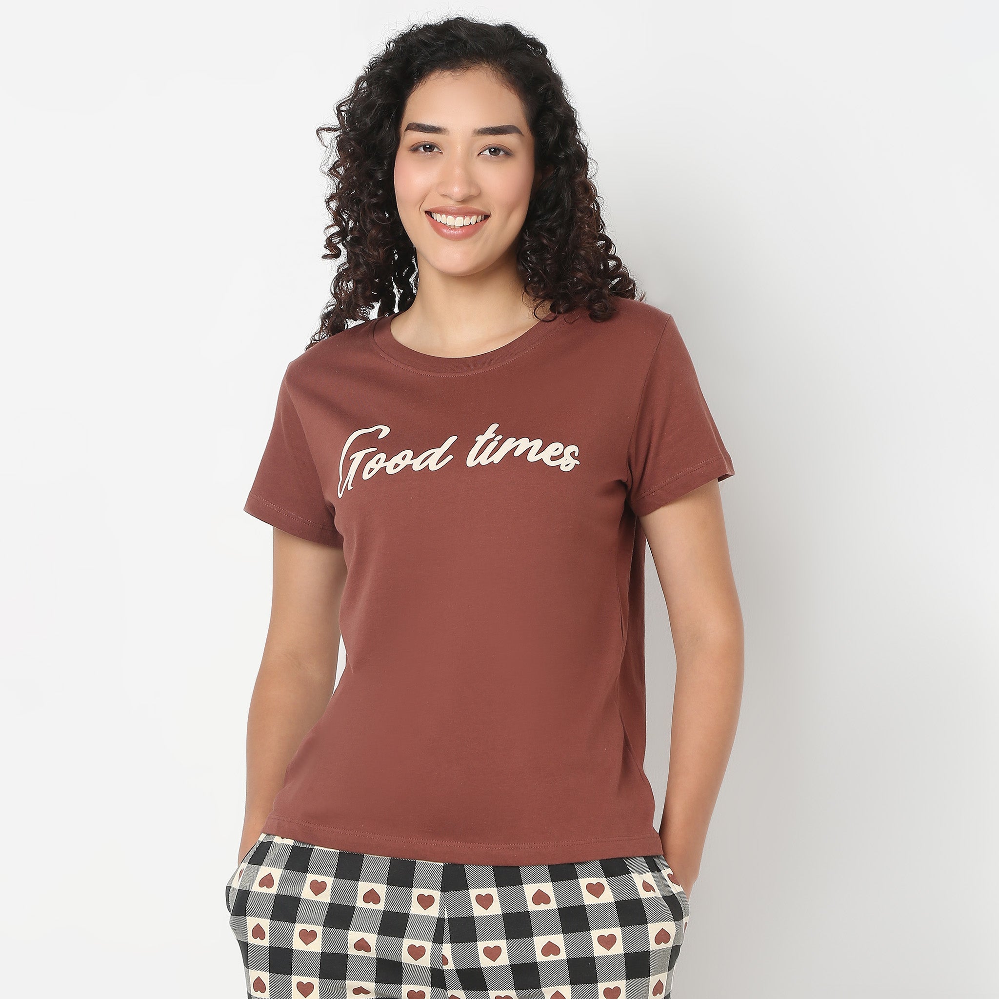 Knitted Loungewear T-shirt