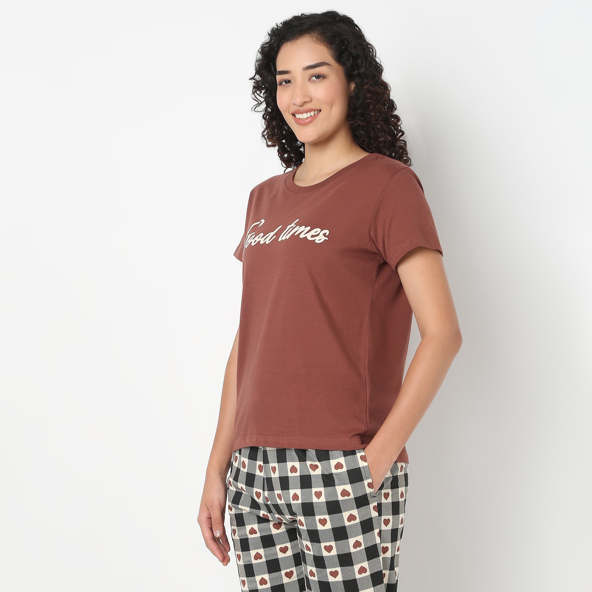 Knitted Loungewear T-shirt