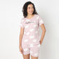 Cloud Printed Loungewear T-shirt