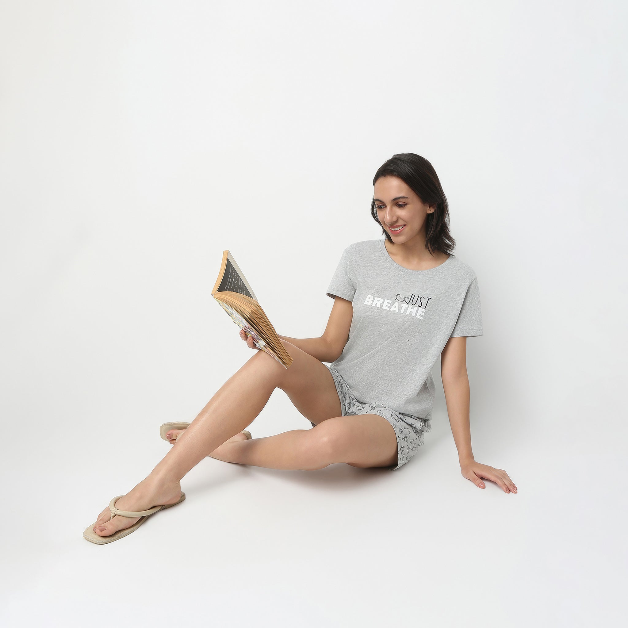 Regular Fit Animal Print Crew Neck T-Shirt