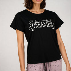 Cotton Printed Lounge T-Shirt