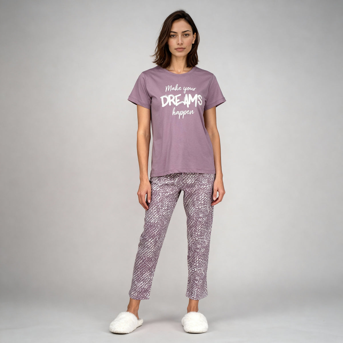 Cotton Printed Lounge T-Shirt