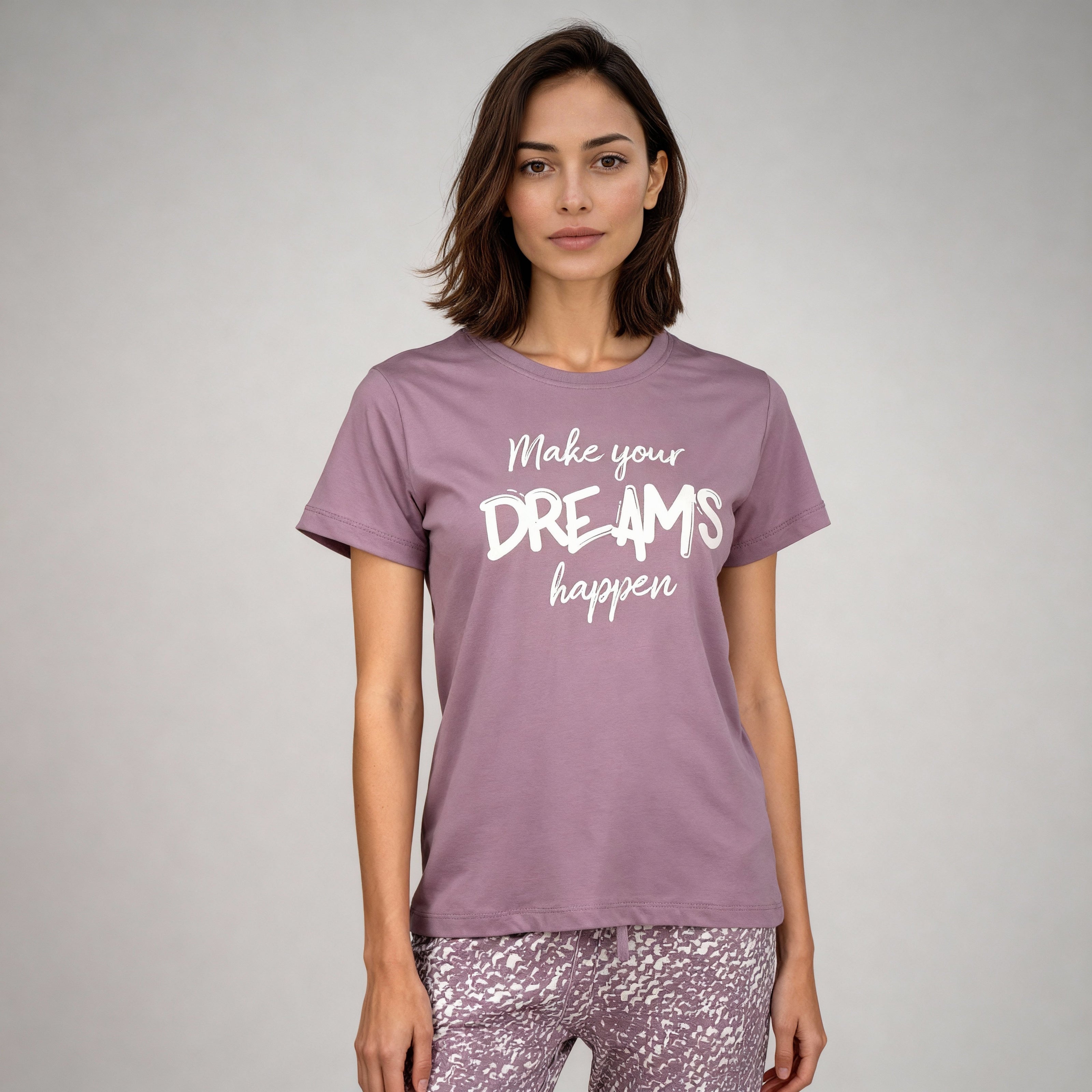 Cotton Printed Lounge T-Shirt