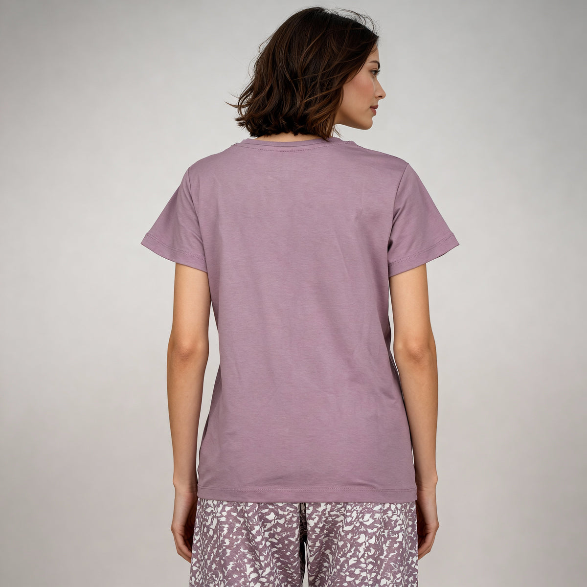 Cotton Printed Lounge T-Shirt