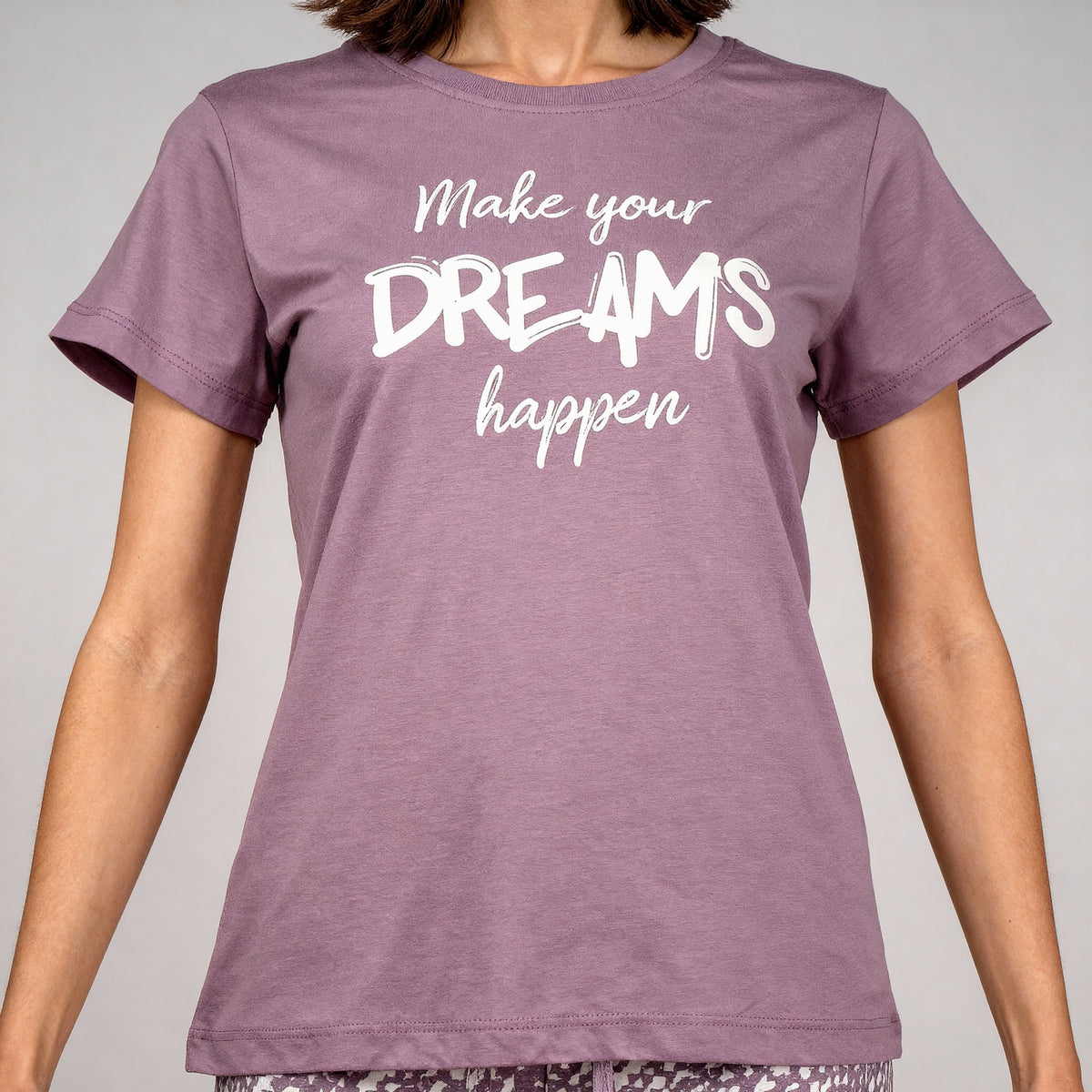 Cotton Printed Lounge T-Shirt