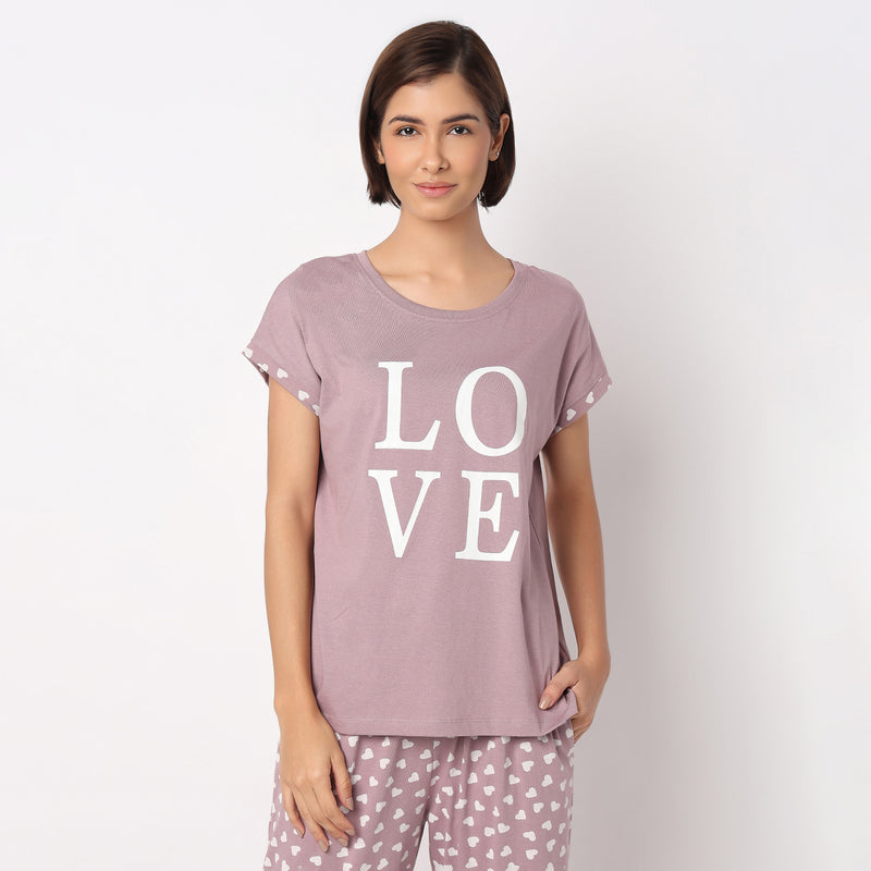 Cotton Printed T-Shirt