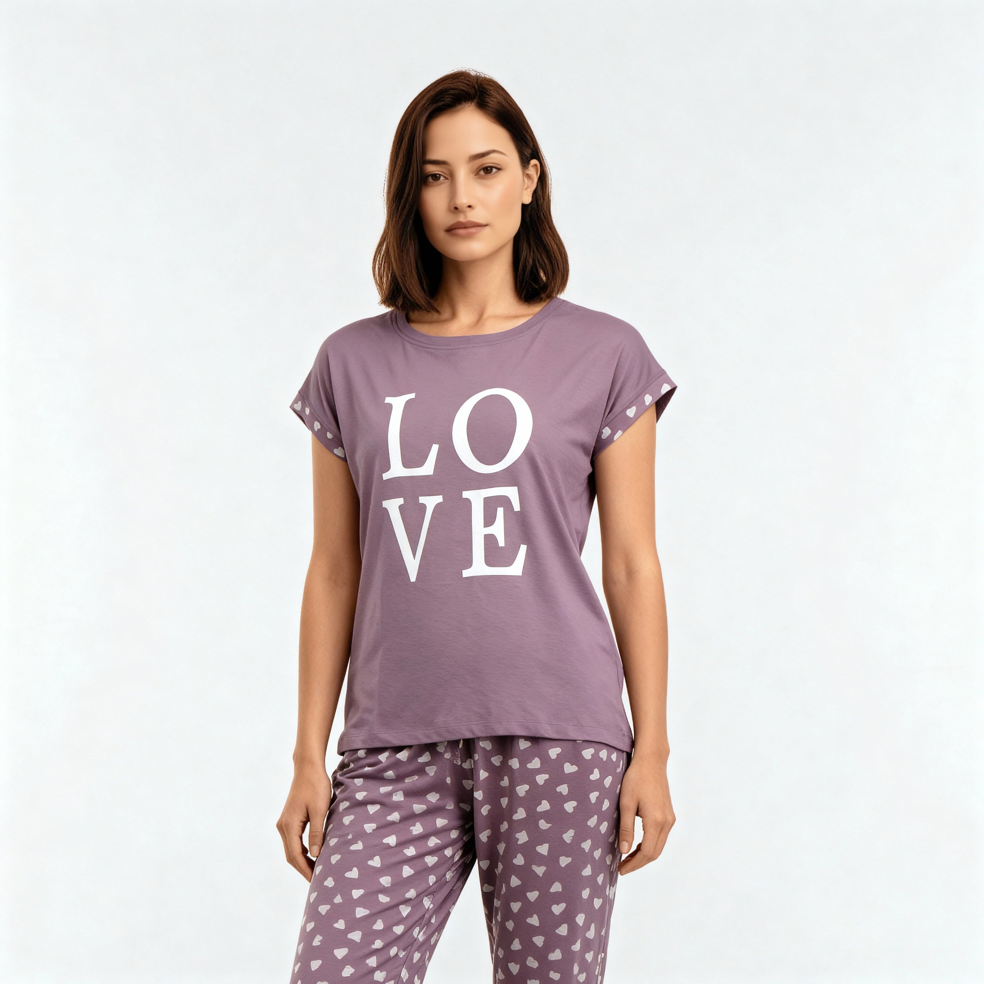 Cotton Printed Sleepwear T-Shirt