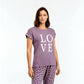 Cotton Printed Sleepwear T-Shirt