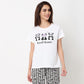 Cotton Printed Lounge T-Shirt