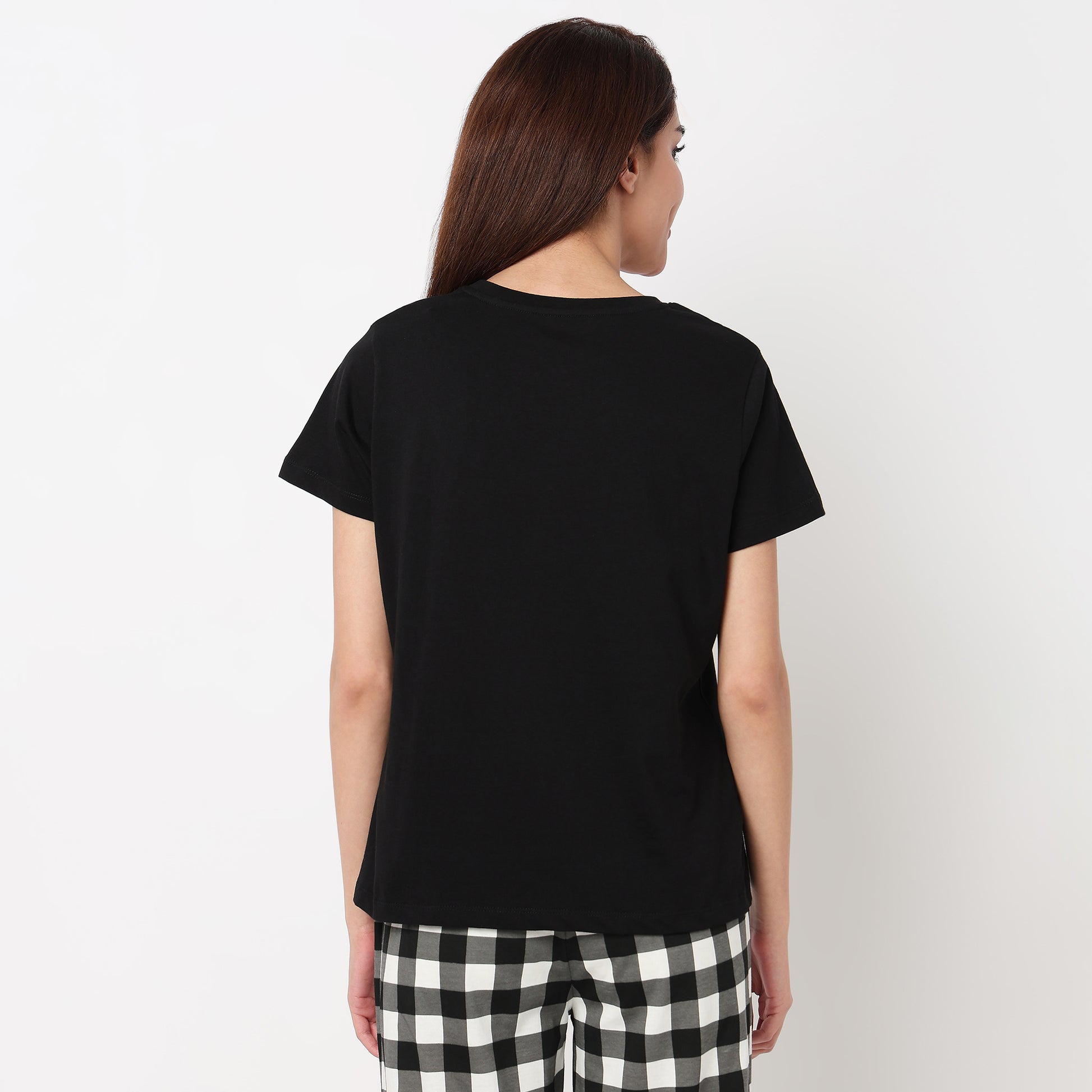 Cotton Printed Lounge T-Shirt