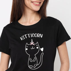 Cotton Printed Lounge T-Shirt