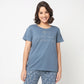 Cotton Printed Lounge T-Shirt