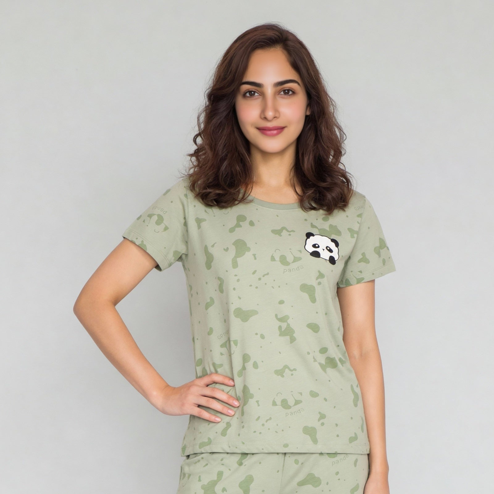 Cotton Printed Lounge Top