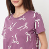 Cotton Printed Lounge T-Shirt