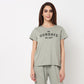 Cotton Printed Lounge T-Shirt