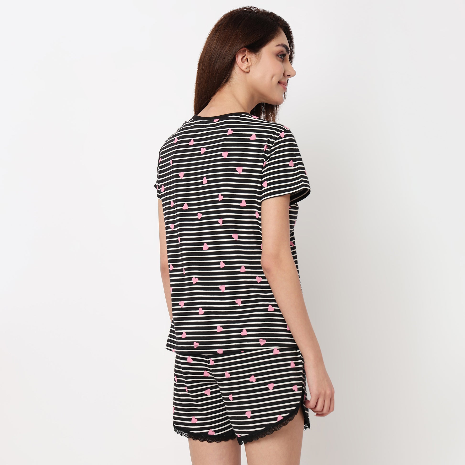 Cotton Printed Lounge T-Shirt