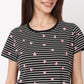 Cotton Printed Lounge T-Shirt