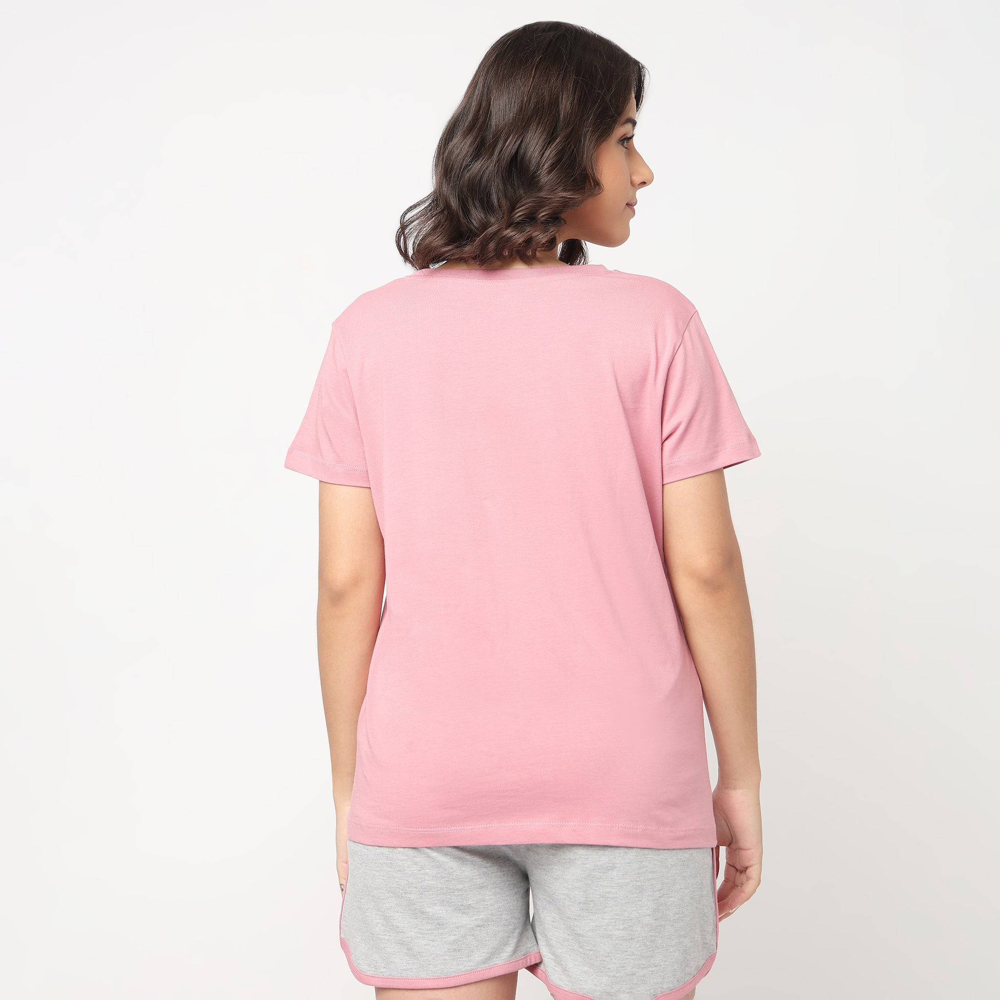 Cotton Printed Lounge T-Shirt