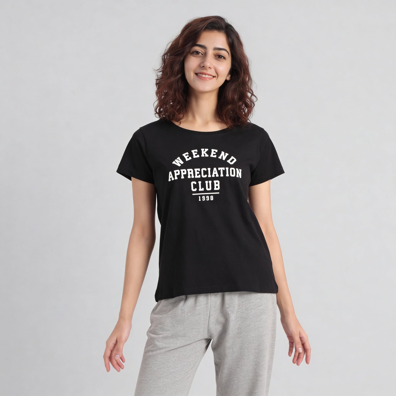 Cotton Printed Lounge T-Shirt