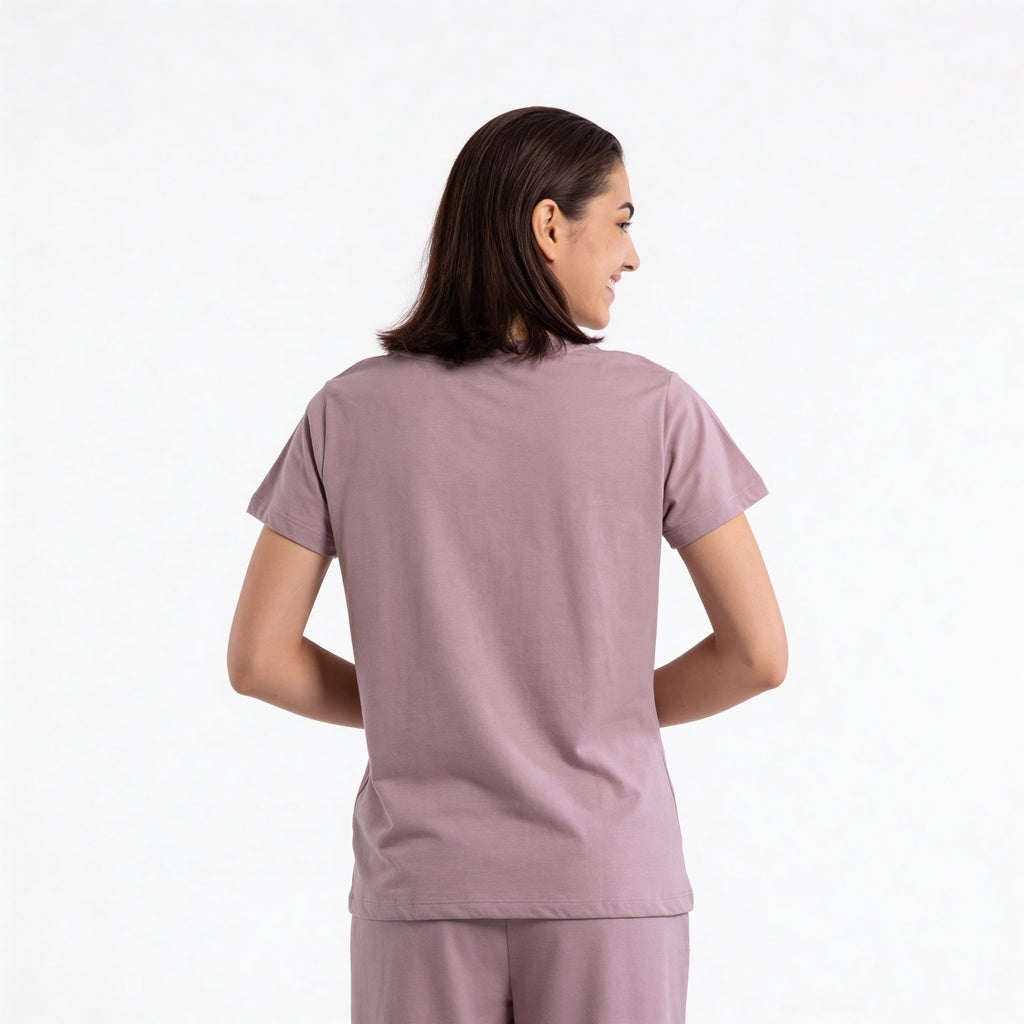 Cotton Printed Lounge T-Shirt