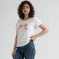 Cotton Printed Straight Lounge T-Shirt