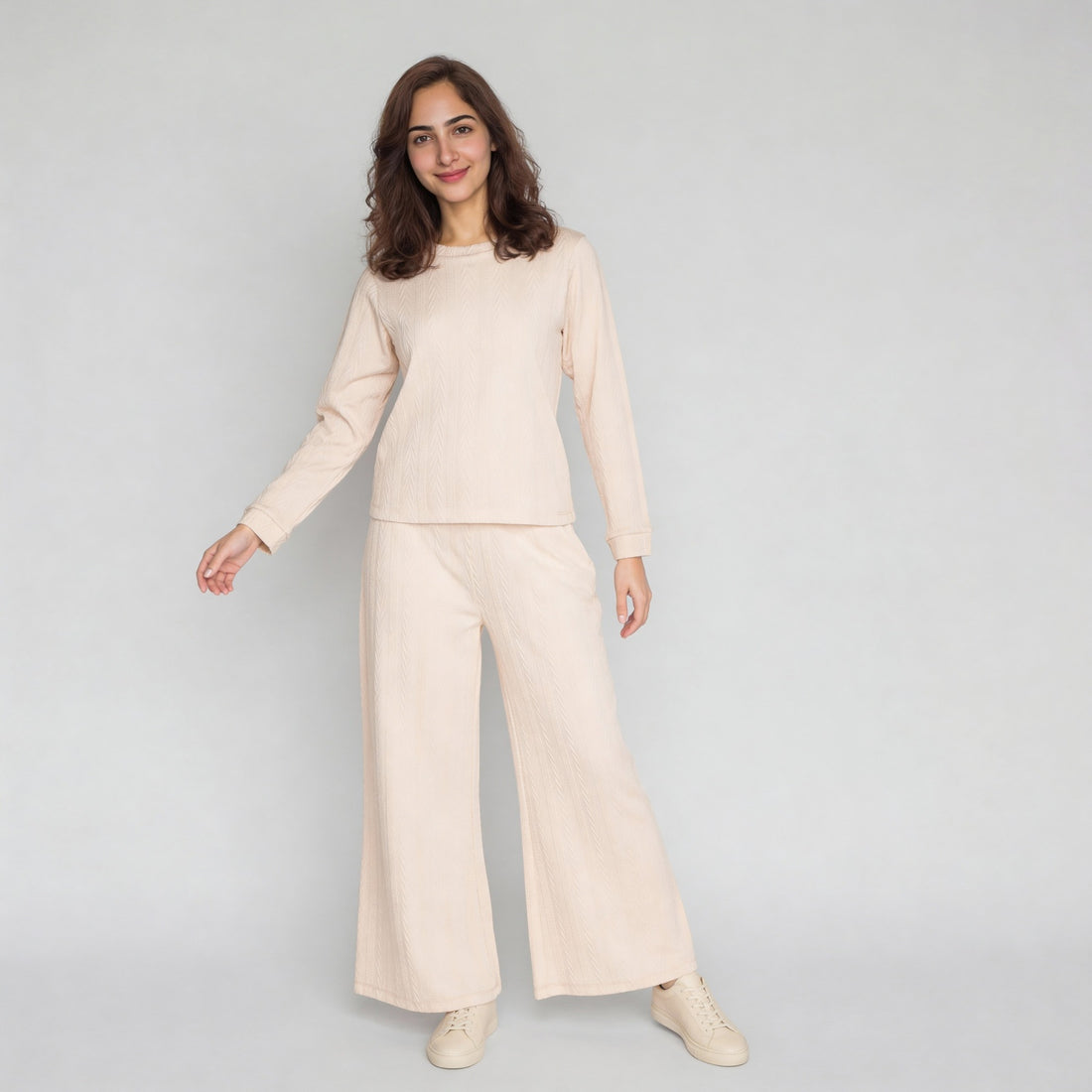 Structured Full Sleeve Lounge T-Shirt