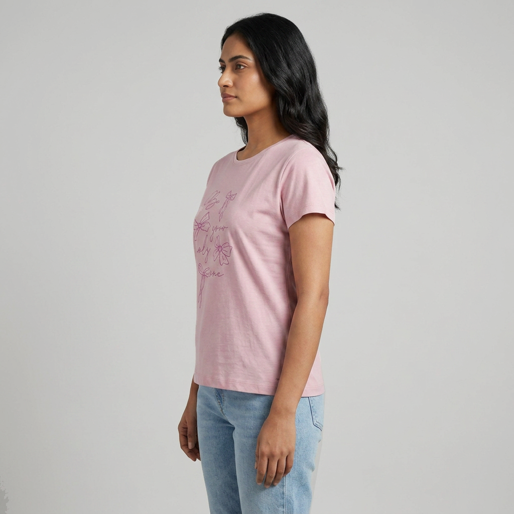 Cotton Printed Lounge T-Shirt