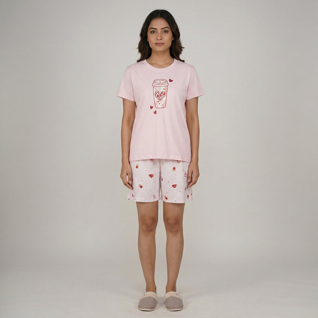 Cotton Printed Lounge T-Shirt