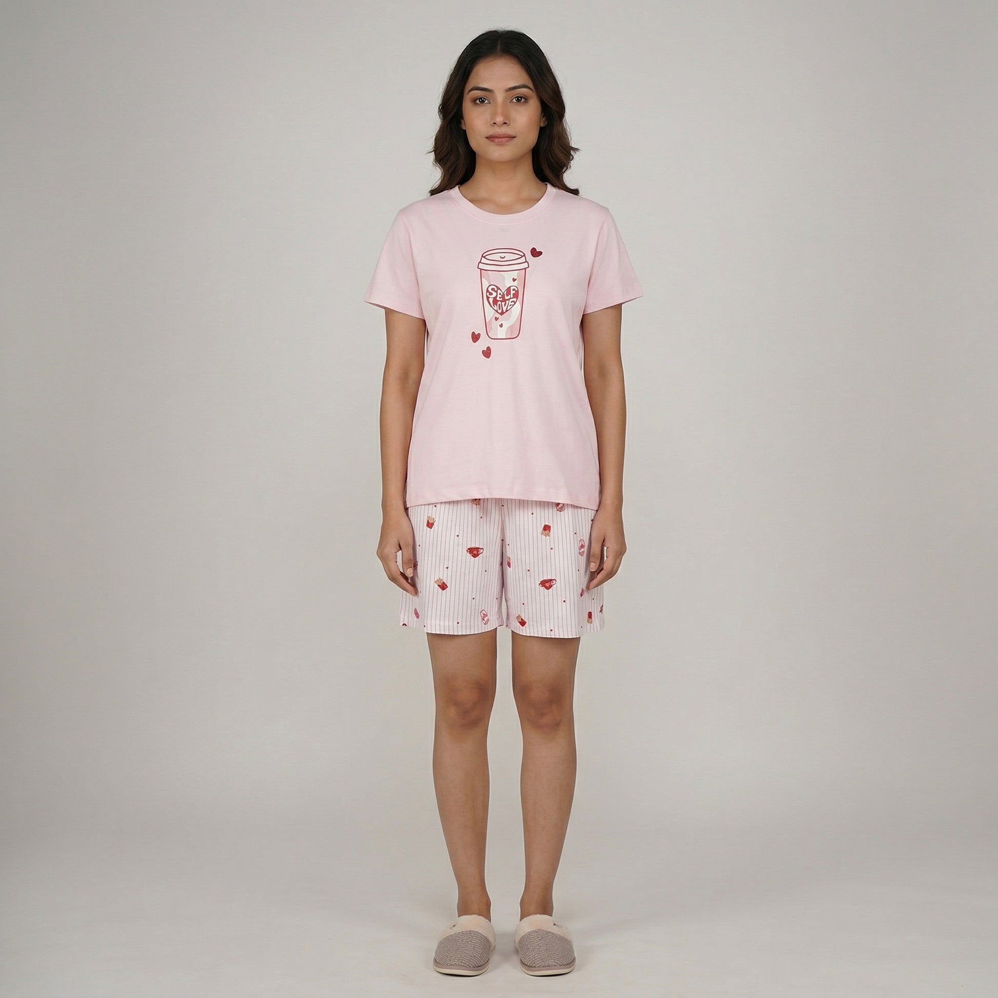 Cotton Printed Lounge T-Shirt