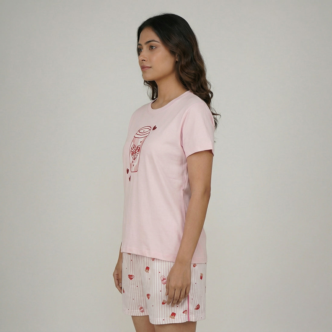 Cotton Printed Lounge T-Shirt
