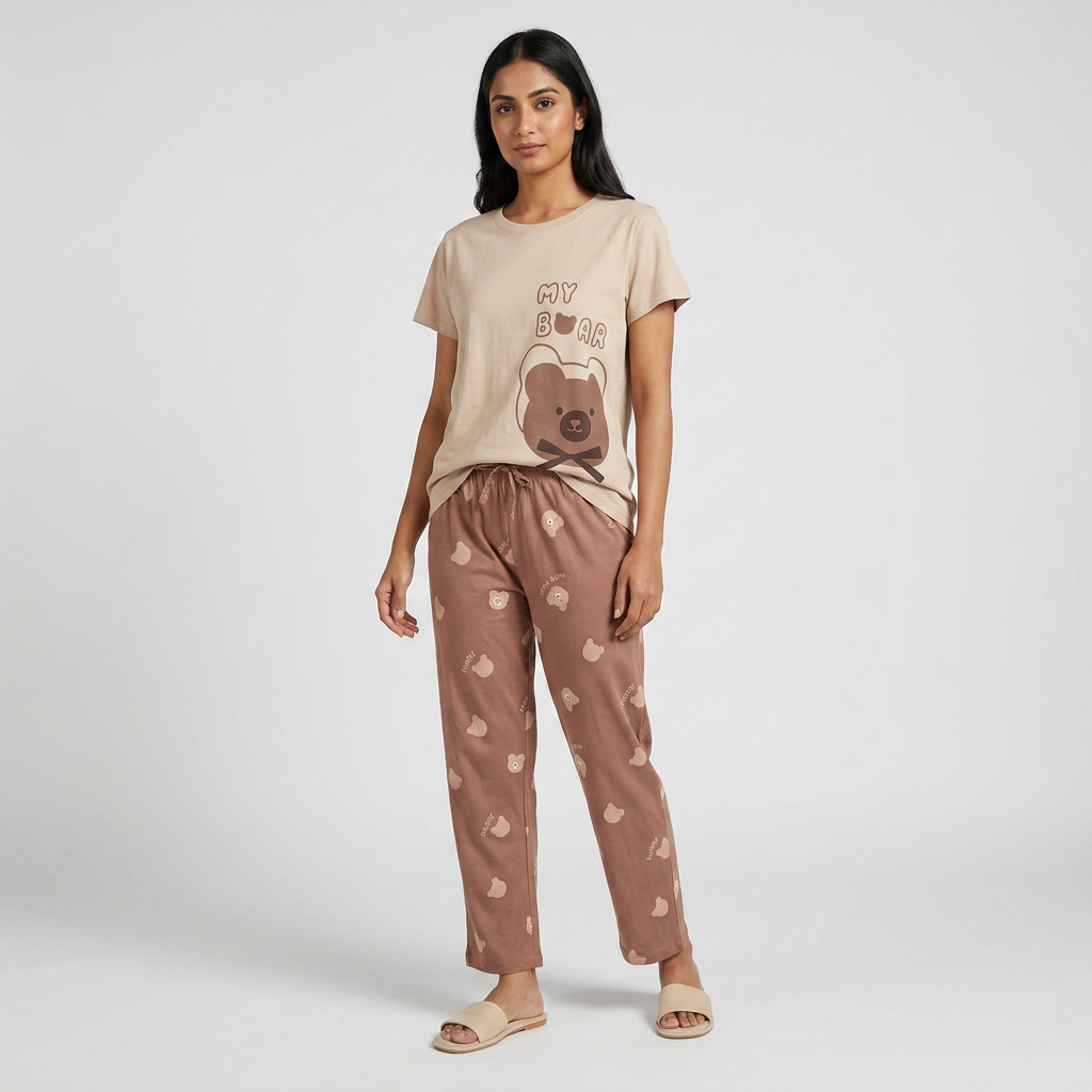 Cotton Printed Lounge T-Shirt