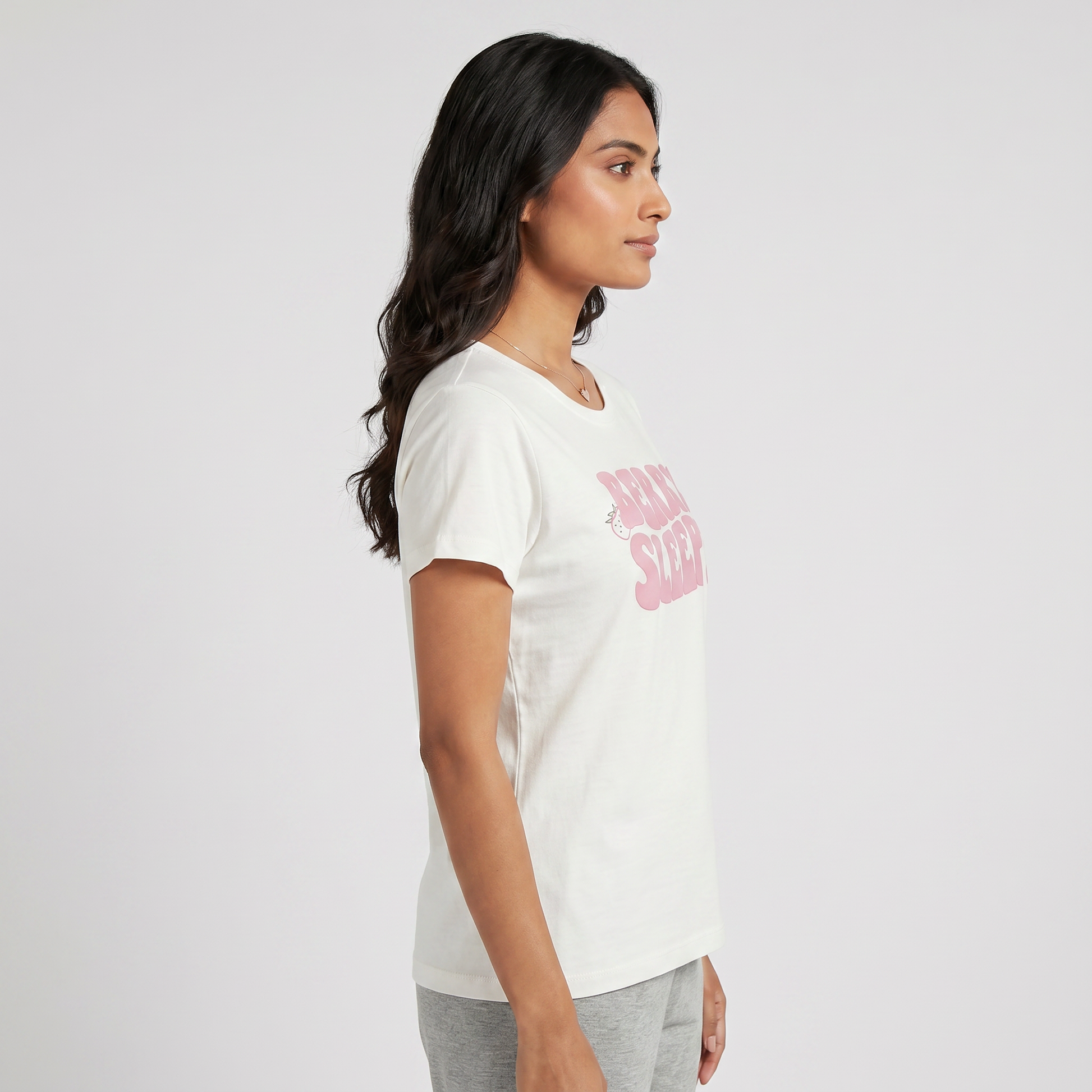 Cotton Printed Lounge T-Shirt