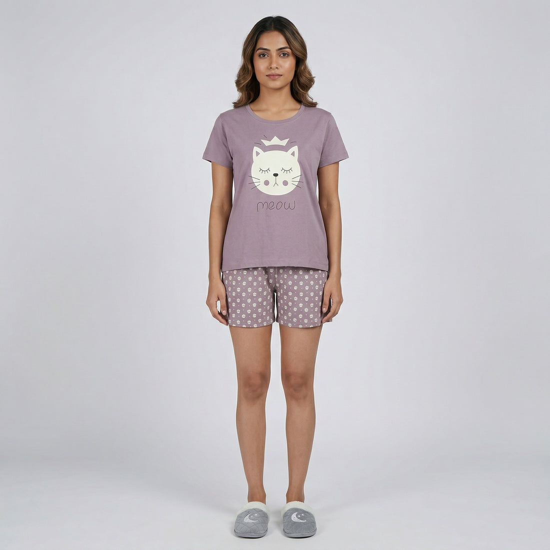Cotton Printed Lounge T-Shirt