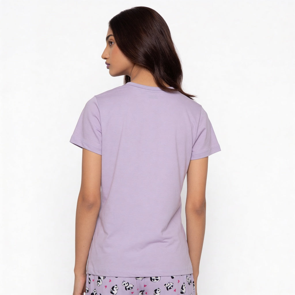 Cotton Printed Lounge T-Shirt