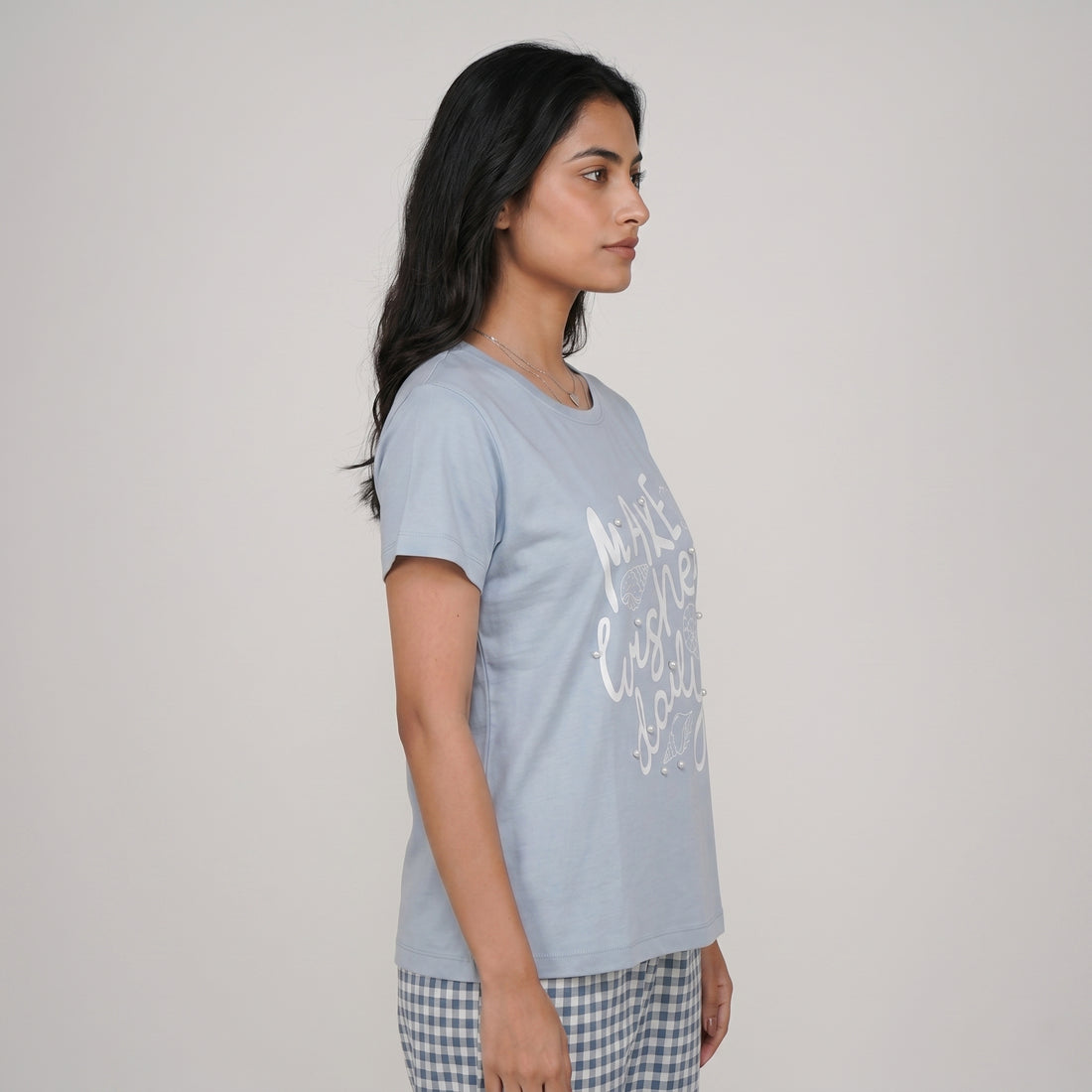 Cotton Printed Lounge T-Shirt