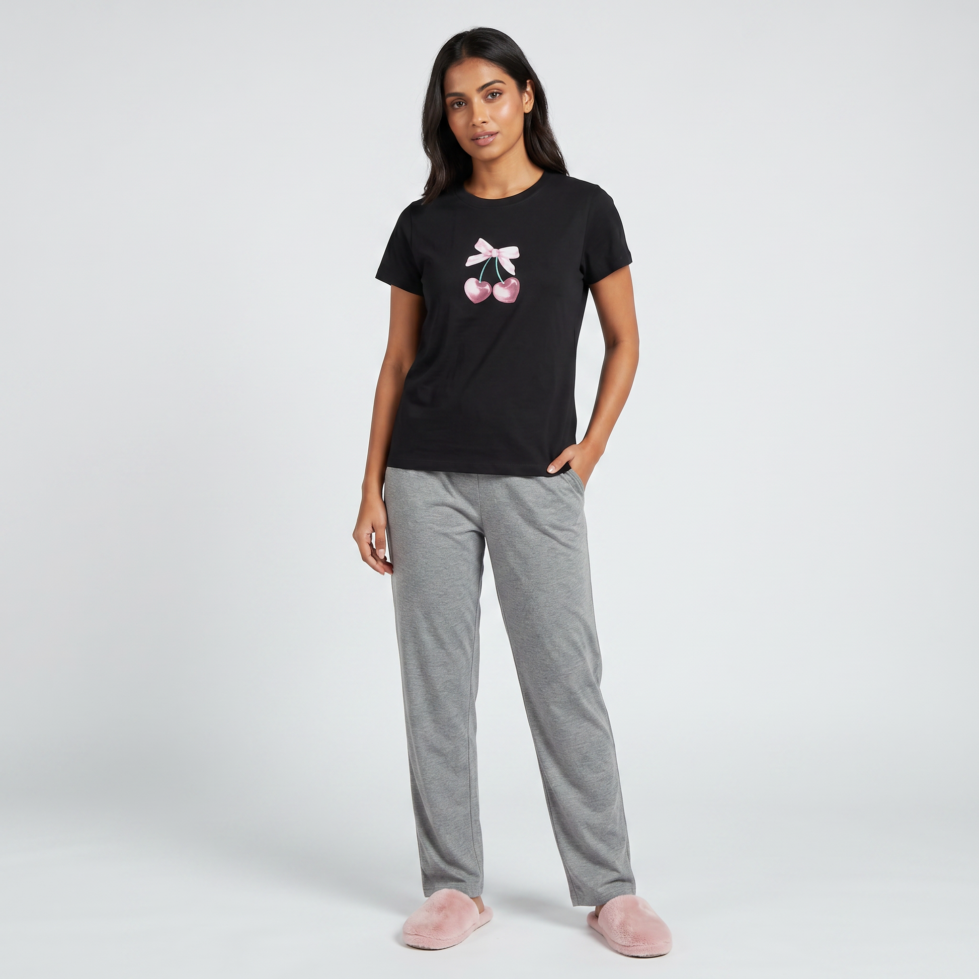 Cotton Printed Lounge T-Shirt