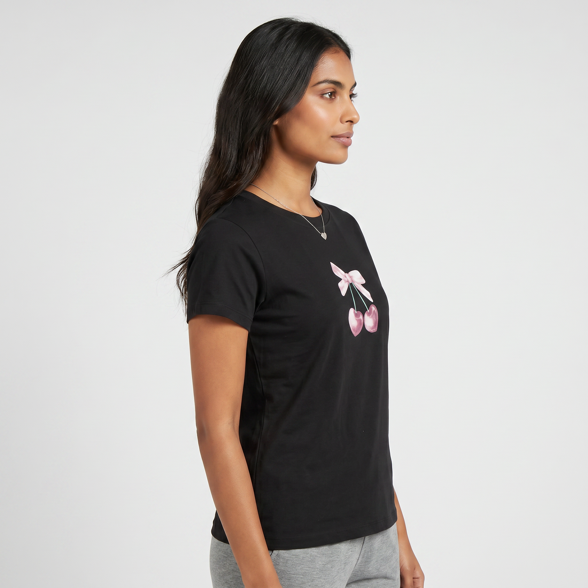 Cotton Printed Lounge T-Shirt