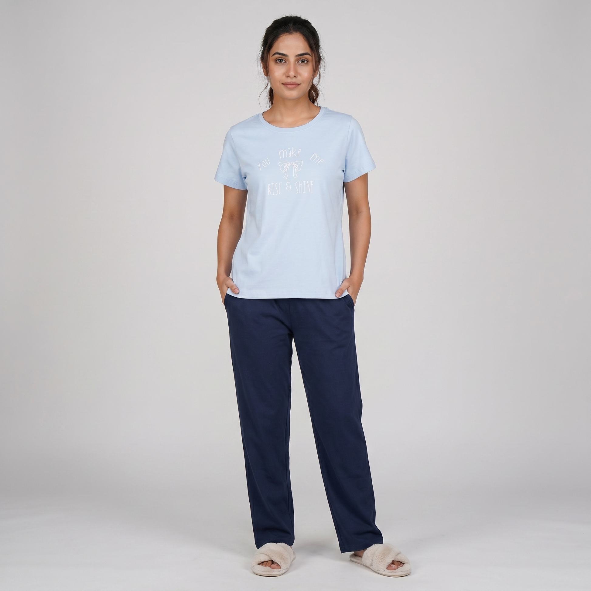 Cotton Printed Lounge T-Shirt