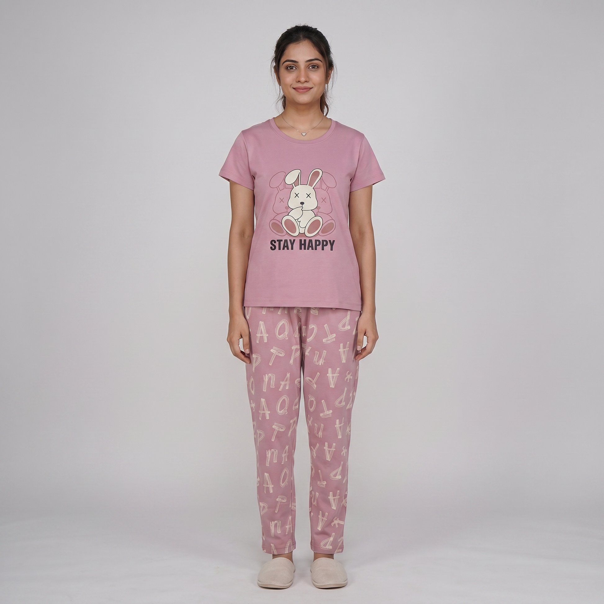 Cotton Printed Lounge T-Shirt