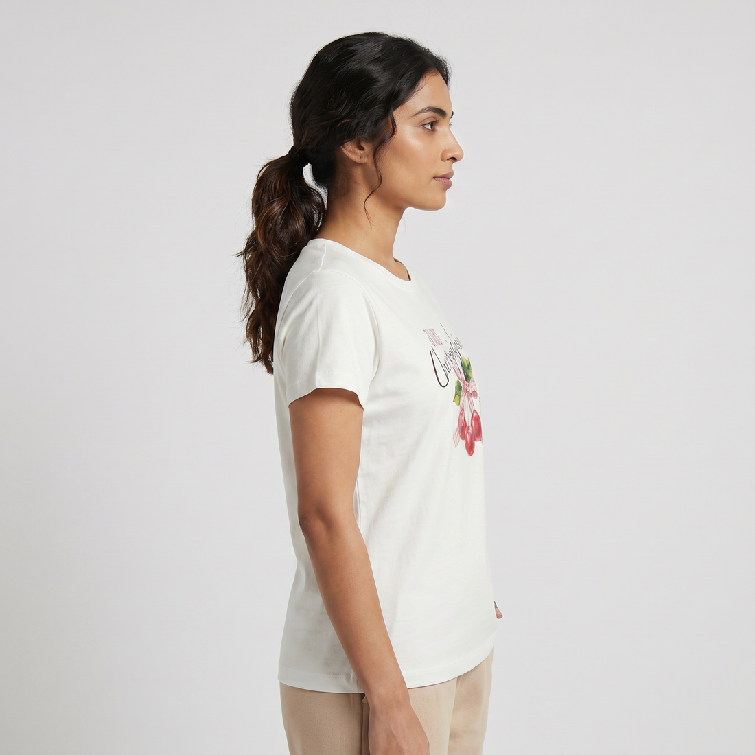 Cotton Printed Lounge T-Shirt