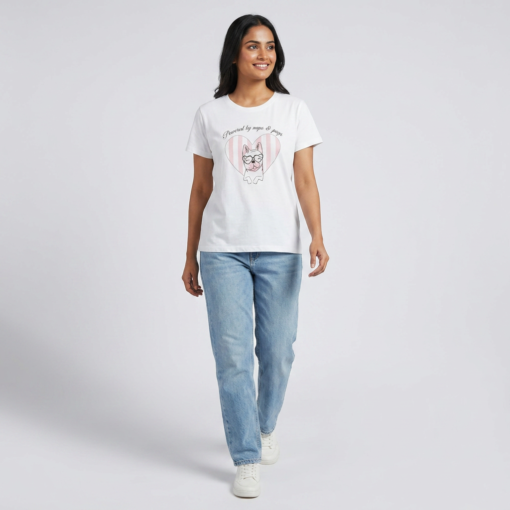 Cotton Printed Lounge T-Shirt