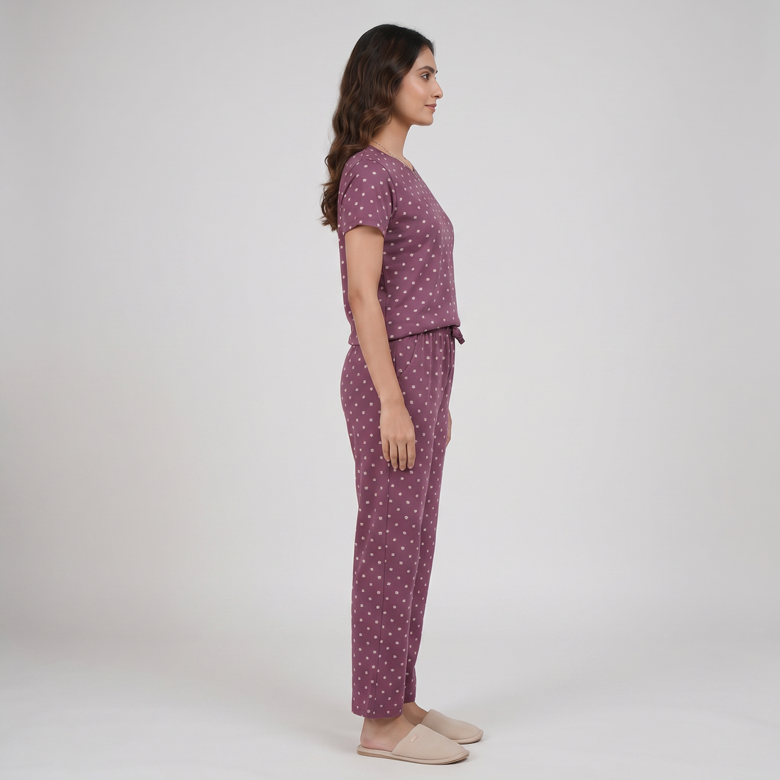 Cotton Printed Lounge T-Shirt