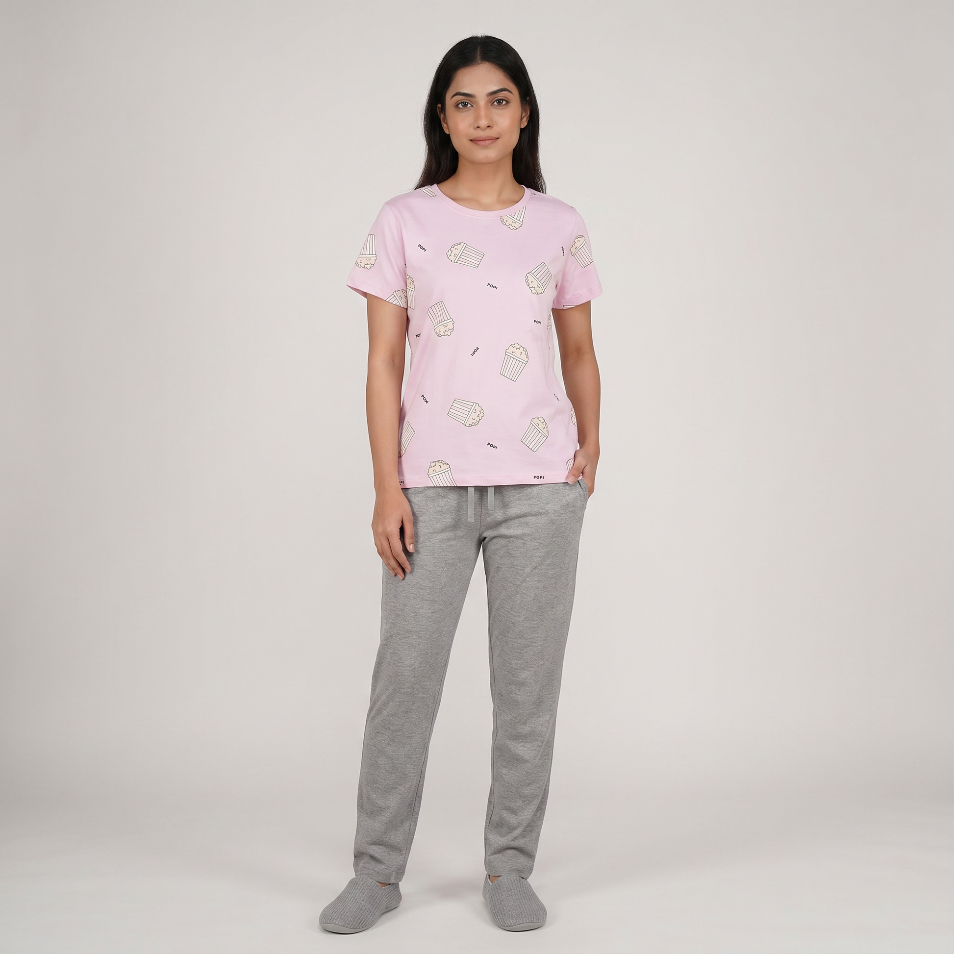Cotton Printed Lounge T-Shirt