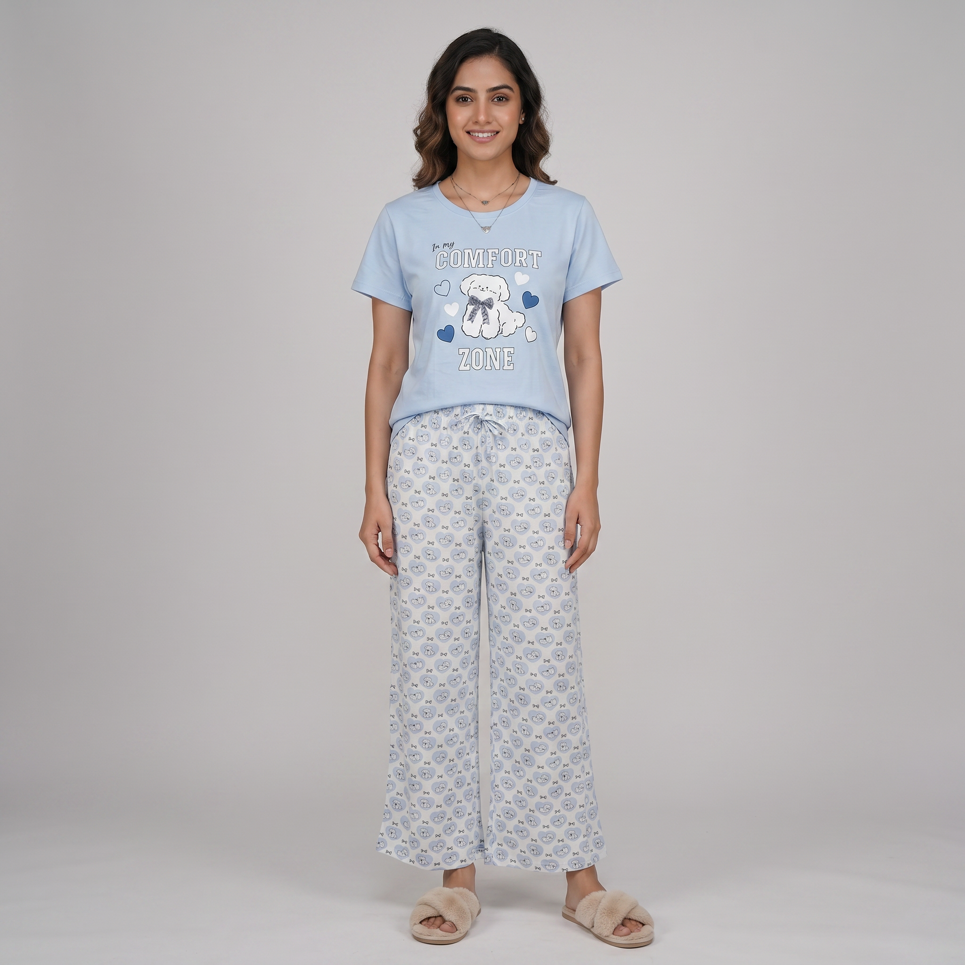 Cotton Printed Lounge T-Shirt