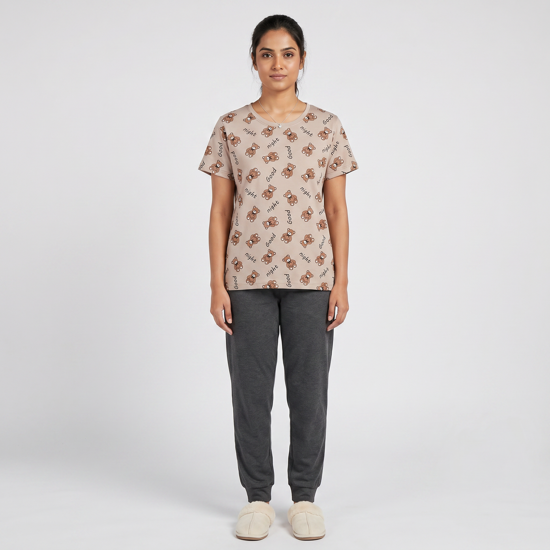 Cotton Printed Lounge T-Shirt
