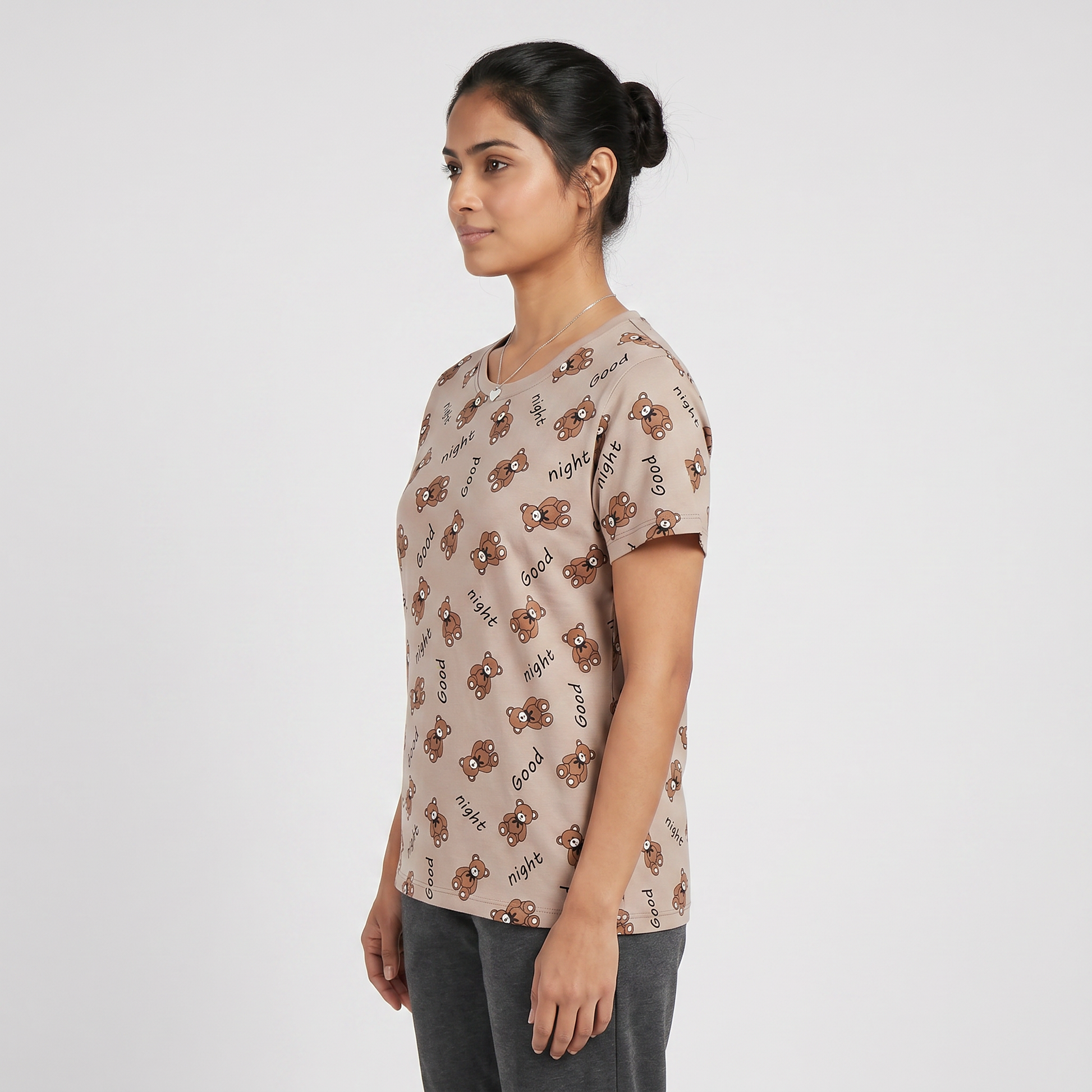 Cotton Printed Lounge T-Shirt